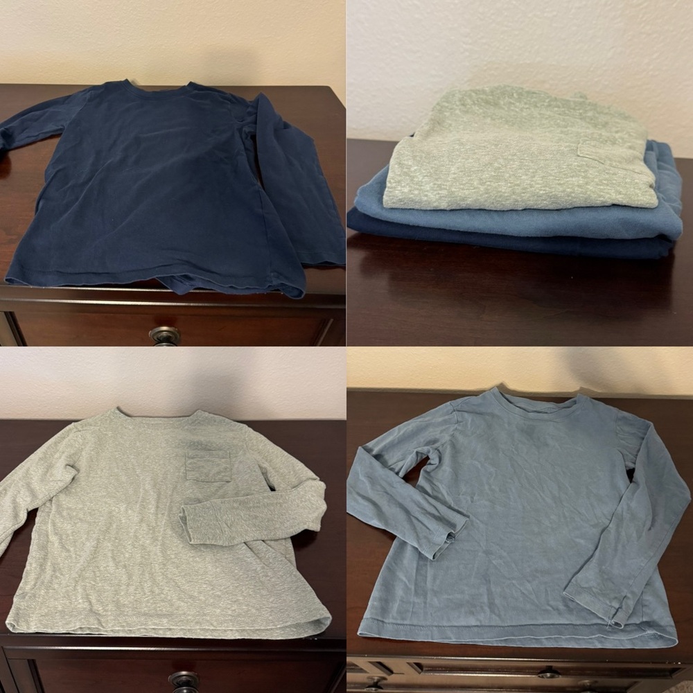 Boys Bundle of Long Sleeve Shirts
